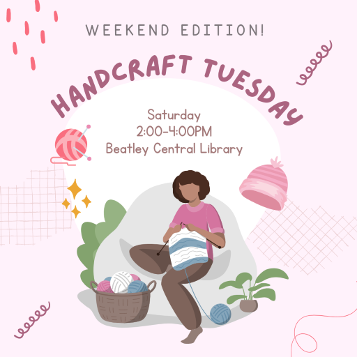 Image for event: Handcraft Tuesday Weekend Edition