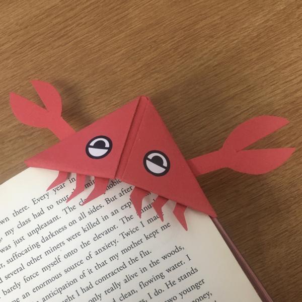 Image for event: Craft a Crab Corner Bookmark