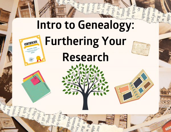 Image for event: Intro to Genealogy