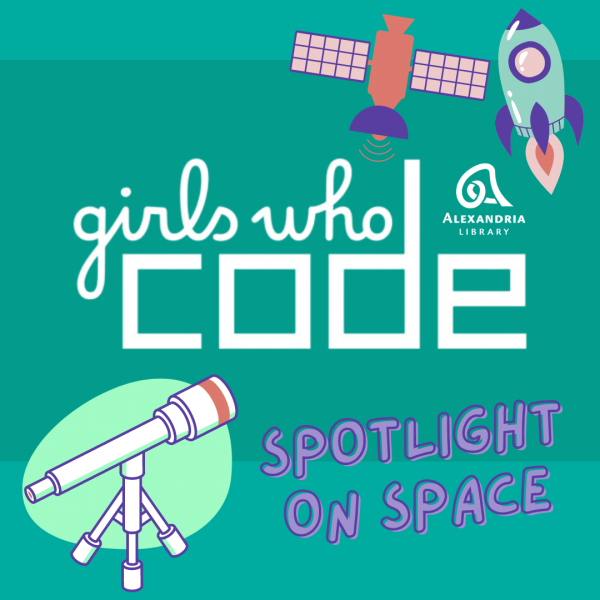 Image for event: Girls Who Code: Spotlight on Space (ages 8-12)
