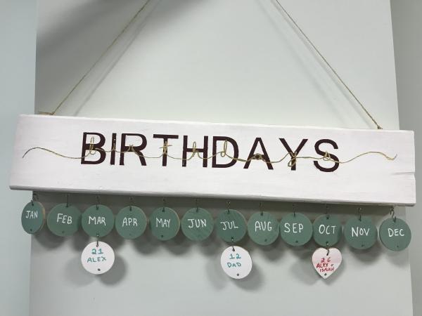 Image for event: Birthday Calendar Craft