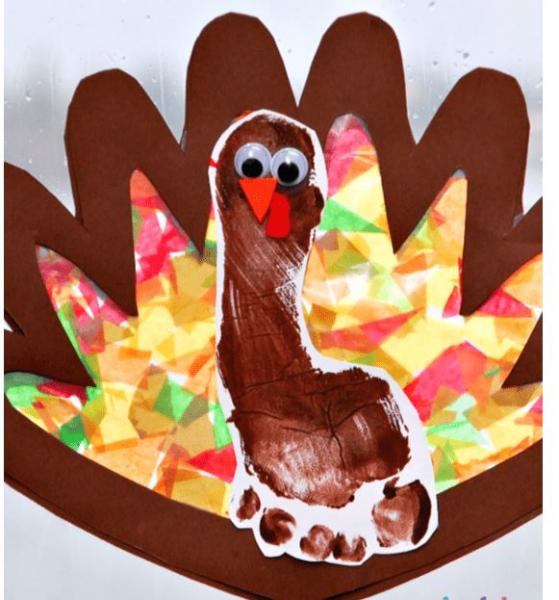 Image for event: Stained Glass Turkey Craft