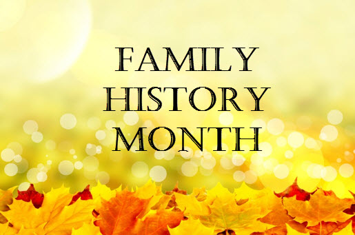 Image for event: Family History Month Digital Resources