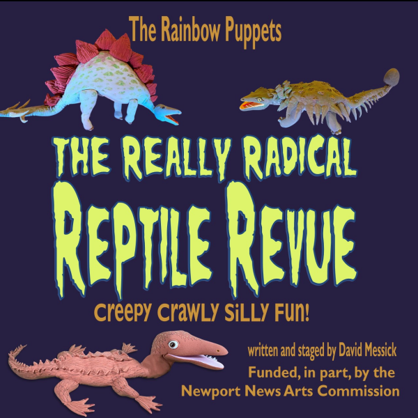 Image for event: Rainbow Puppets - The Really Radical Reptile Revue